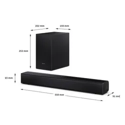 Soundbar SHARP HT-SBW123 Czarny