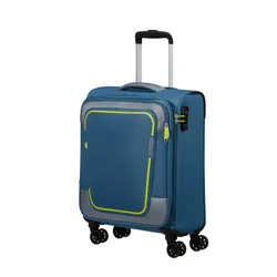 Walizka kabinowa American Tourister Pulsonic - coronet blue