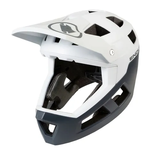 Kask rowerowy Endura Singletrack Full Face white