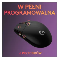 Myszka gamingowa Logitech G305 - czarny