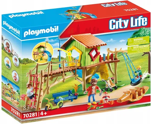 Playmobil 70281 City Life игровая площадка 4+