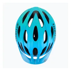 Kask rowerowy dziecięcy Giro Raze Jr matte blue/lime