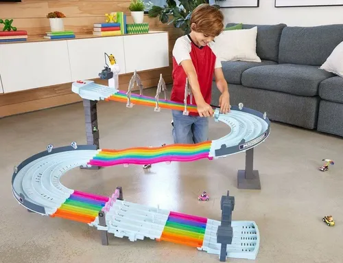 Tor Hot Wheels Mario Kart Tęczowa Droga GXX41