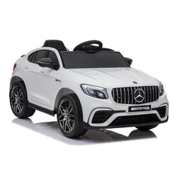 Auto Na Akumulator Dla Dzieci Samochód Mercedes Glc 63S 4X4 Pilot Eva Skóra