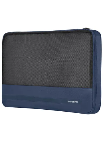 Zestaw 3 organizerów podróżnych Samsonite Ta Revolution Set of 3 Packing Cubes - midnight blue