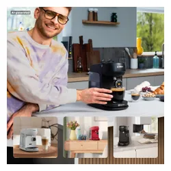 Ekspres BOSCH Tassimo Harmony Plus TAS173B Czerwony