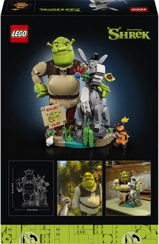 LEGO 72423 Shrek, Osioł i Kot w butach