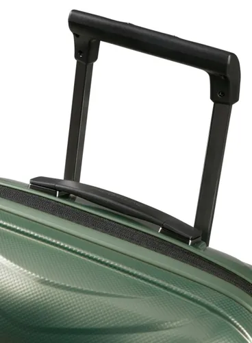 Маленький расширяемый чемодан Samsonite Attrix 55 см (20/23 см) - basil green