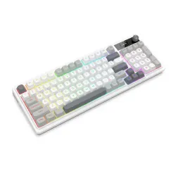 Klawiatura mechaniczna Redragon K719PK-RGB-PRO Galatin Pro Biały
