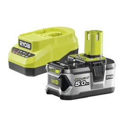 Akumulator RYOBI RC18120A-150 5Ah 18V + ładowarka