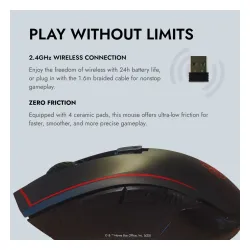Myszka gamingowa Lexip Game of Thrones - Targaryen Wireless Mouse