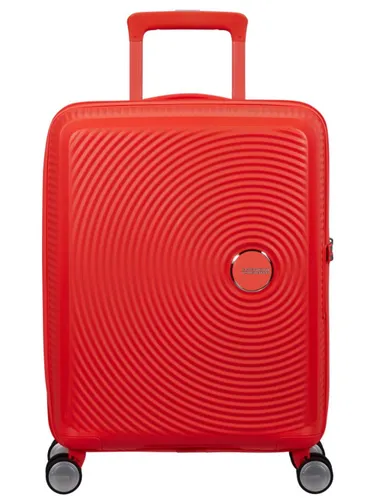 Walizka mała American Tourister Soundbox EXP - neon orange