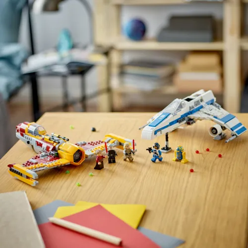 Конструктор Lego Star Wars E-Wing Новая Республика против истребителя  шин Хати (75364)