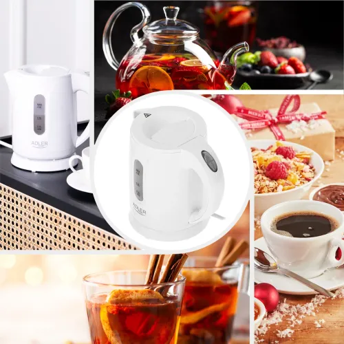 ADLER AD 1371 0,8 l - czajnik elektryczny bezprzewodowy