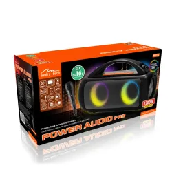 Głośnik Bluetooth Media-Tech POWER AUDIO PRO MT3184 60W Mikrofon Karaoke Czarny