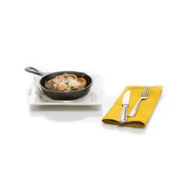 Patelnia żeliwna LODGE SEMI DI GHISA ŚREDNIA CZARNA 16 cm