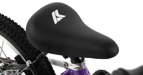 Rower dziecięcy KARBON Superlight 14 cali dla chłopca Fioletowy