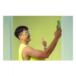 Słuchawki dokanałowe JLAB Go Pop ANC Żółto-przezroczysty