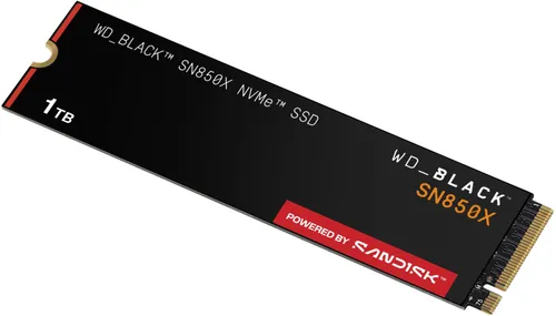 Dysk SSD WD Black SN850X 1TB PCIe Gen4 x4 Bez radiatora