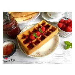 Gofrownica Dezal 301.6.1 LWN 1300W Czerwony