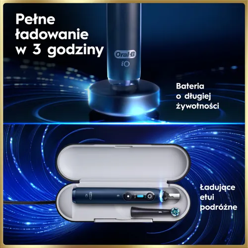 Szczoteczka magnetyczna ORAL-B iO 9 Ciemnoniebieski