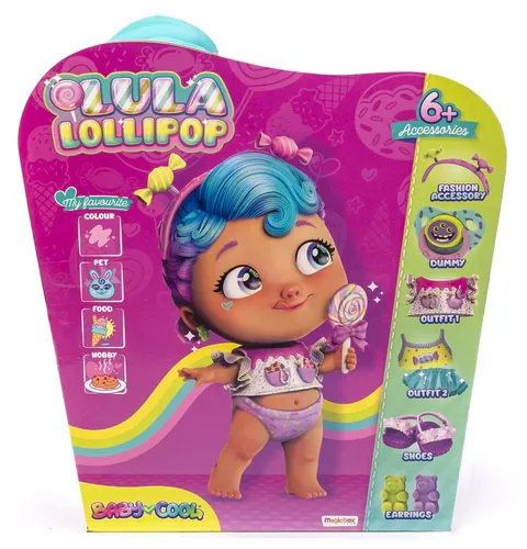 Lalka MAGIC BOX Baby Cool Lula Lollipop PBC1PS012IN03