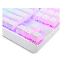 Klawiatura MODECOM Volcano Lanparty RGB Biały
