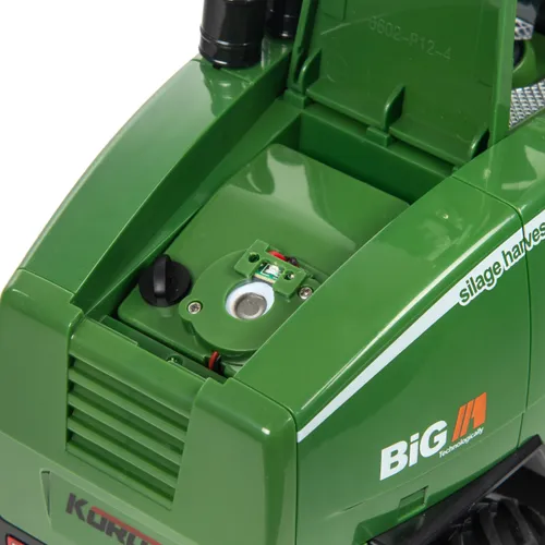 Zdalnie sterowany kombajn COIL RC zabawka na pilota światło dźwięk bańki mydlane zielony