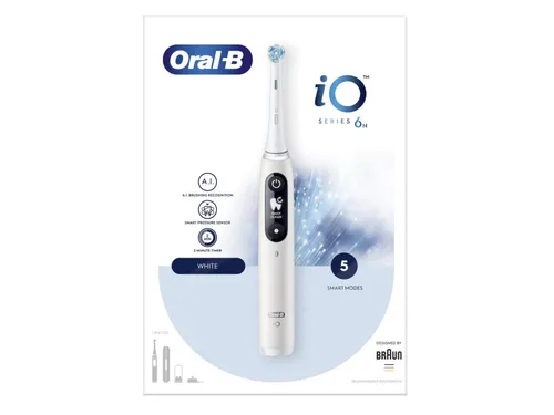 Oral-B ıO Serisi 6 Beyaz Elektrikli Diş Fırçası