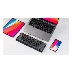 Klawiatura KEYCHRON K12-J3 Wireless Gateron G Pro Brown RGB Czarno-szary