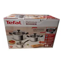 Zestaw garnków TEFAL Delicius B925S655 (6 elementów)