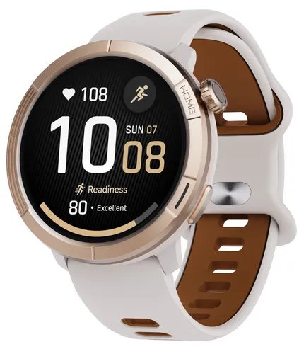 Smartwatch STELIO Activ Pro AI GPS 46mm Tytan Złoty