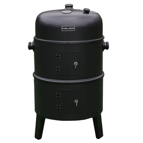 Grill węglowy VELACO VL12-BLACK Czarny