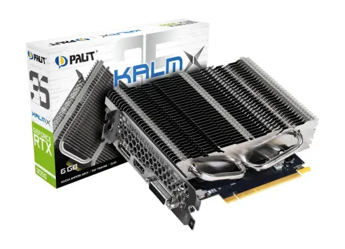 Karta graficzna Palit GeForce RTX 3050 KalmX 6GB GDDR6 96bit DLSS