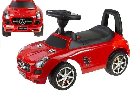 Jeździk Pchacz Samochód Dla Dziecka Mercedes-Benz Sls Amg Oparcie Schowek