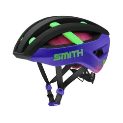 Kask rowerowy Smith Network MIPS matte archive flamingo
