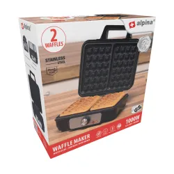 Gofrownica Alpina BL-22325 1000W Regulacja temperatury