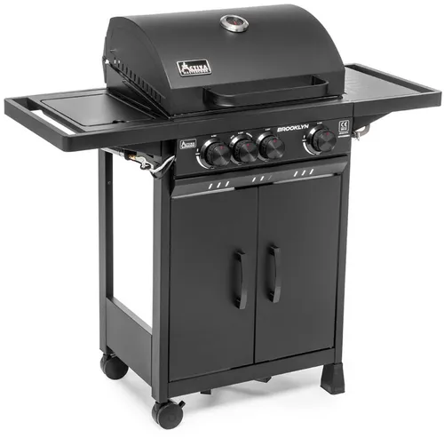 Grill gazowy ACTIVA Brooklyn 19741GB 8.4 + 2.8 kW 52 x 38 cm