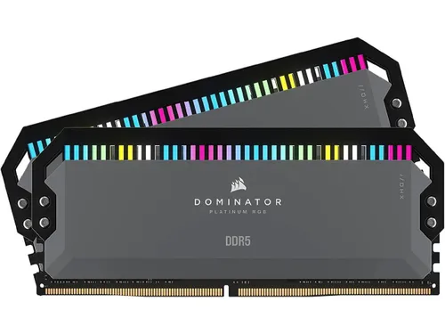 Pamięć RAM Corsair Dominator Platinum RGB DDR5 32GB (2 x 16GB) 6000 CL36 (szary)