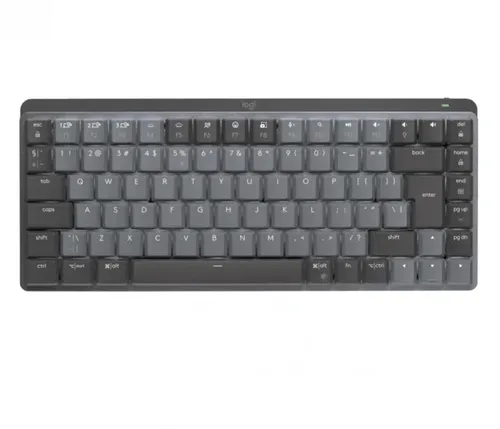 Klawiatura bezprzewodowa Logitech MX Mechanical Mini Ciche sprężynujące US International (Qwerty) Grafit