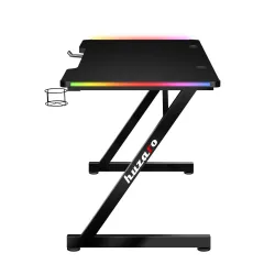 Biurko Huzaro Hero 2.5 RGB LED 120cm Czarny