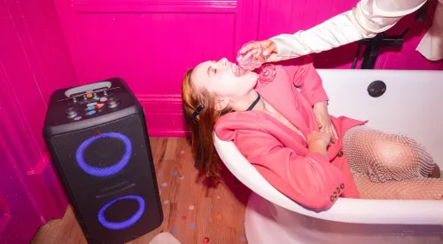 Power Audio Klipsch Miami Bluetooth Karaoke Mikrofon Czarny