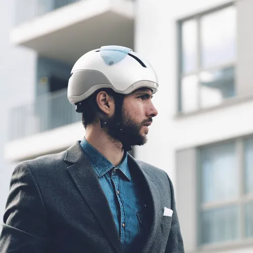 Kask rowerowy HJC Calido mt white/silver