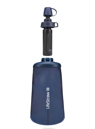 Butelka z filtrem LifeStraw Peak 0,65 l - dark mountain grey