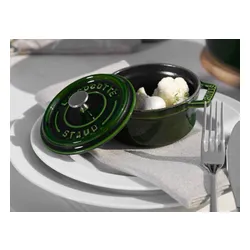 Mini garnek żeliwny okrągły STAUB MINI COCOTTE 250 ML Zielony