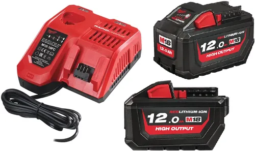 Milwaukee NRG M18 Şarj Cihazı HNRG-122 ile 12AH Batarya