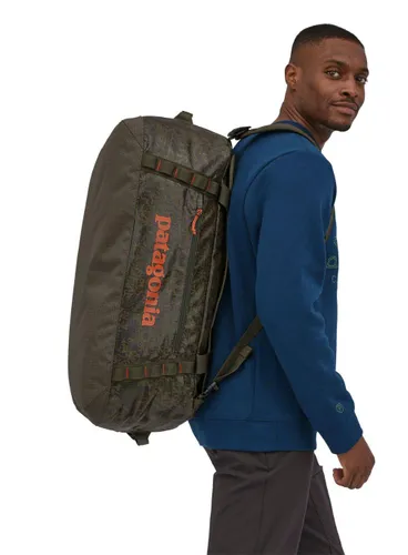 Patagonia Black Hole Duffel 55 l-lichen katlanabilir çanta / havuz yeşili