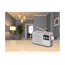 Radioodbiornik Kenwood CR-M30DAB-R Radio FM DAB+ Bluetooth Różowy