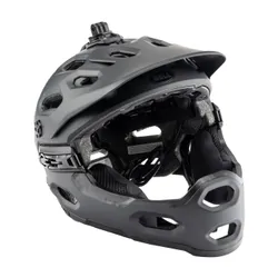 Kask rowerowy Bell Full Face Super 3R MIPS matte gloss black/gray
