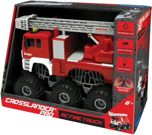 Samochód zdalnie sterowany LEXIBOOK Wóz strażacki Crosslander Pro RCP20